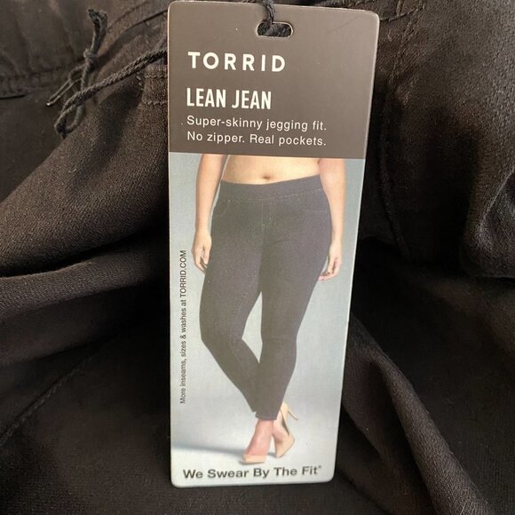 Torrid Lean Jean Crop Black Cotton Blend NWT Women's 5X   Description  Size: 5X - Picture 9 of 10